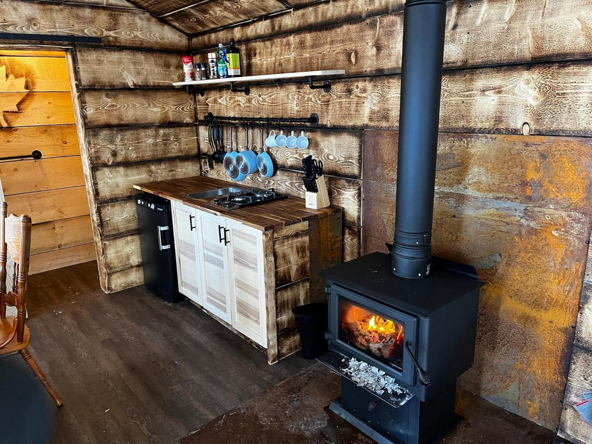 Your Cozy Cabin Retreat Saint-Remi-d'Amherst Экстерьер фото